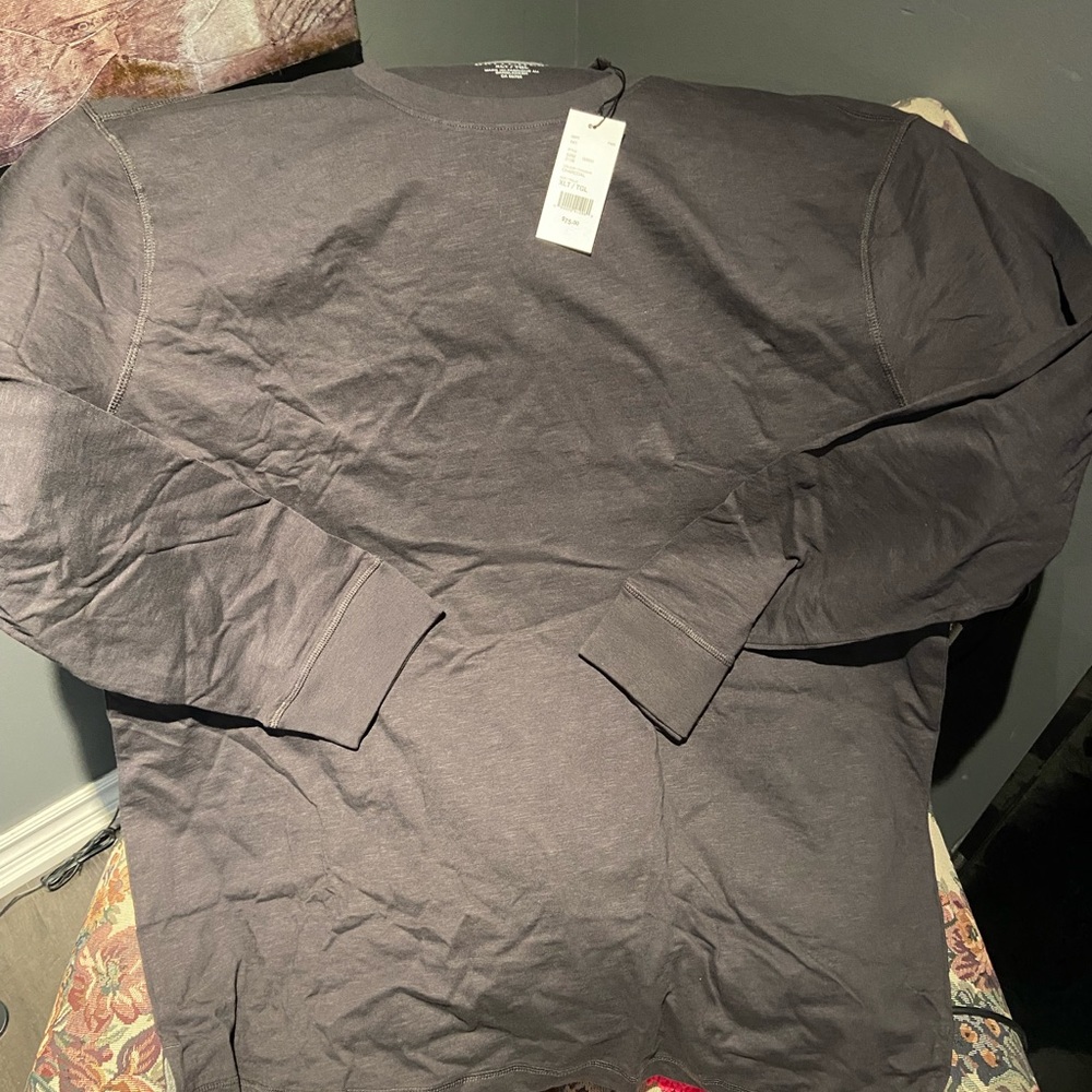 Britches big and tall men’s cotton long sleeve shirt.